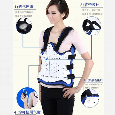 熱銷 固定支具 胸固定支具用肋骨壓縮性腰部術后支架腰托護帶腰圍護具 可開發票