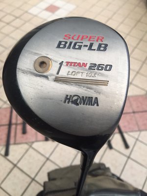 HONMA SUPER BIG-LB 260木桿一號