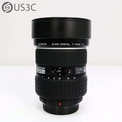 【US3C-小南門店】Olympus Zuiko Digital ED 7-14mm F4 For 43 超廣角鏡頭 變焦鏡頭 二手鏡頭