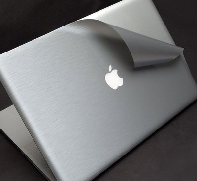 【妞妞♥３C】APPLE MacBook Pro air retina 15.4吋 13.3吋銀色拉絲機身底部保護貼包膜