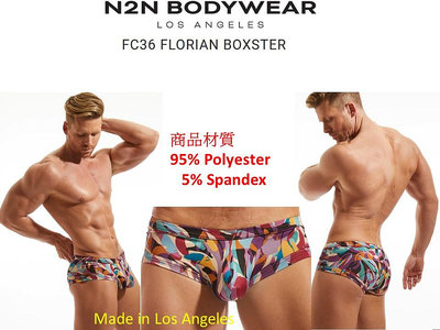 《新品 減價中》N2N_FC36_Florian Boxster_性感、時尚、舒適。最喜歡的輪廓加上精美柔軟且獨特的印花