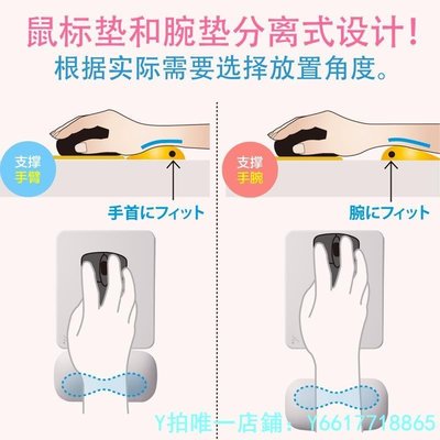 特賣-滑鼠墊日本SANWA鼠標墊腕墊鼠標托人體工學保護手腕健康游戲辦公硅膠
