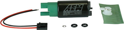 【汽車零件王】美國 AEM 340 LPH 65mm 高流量 汽油幫浦 含配件包 通用型