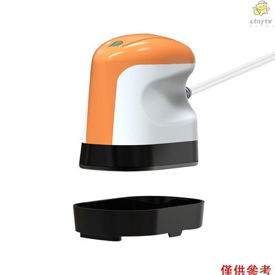 二合一電熨斗迷你燙畫機 短袖LOGO DIY標籤燙印機 迷你熱轉印機 3檔溫控 微增壓加熱       橙色，歐規220-新款221015