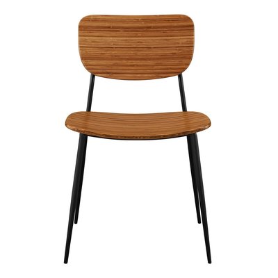💓好市多代購/可協助售後💓 Greenington Cassia 竹製餐椅兩件組 小麥色 寬49X深56X高79公分
