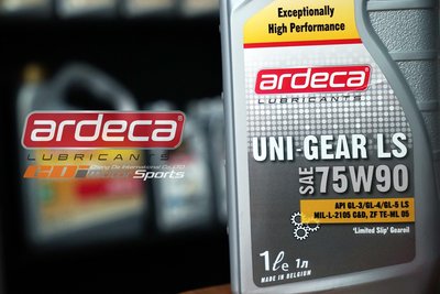 Ardeca Lubricants UNI GEAR S 75W90 手排合成齒輪油 手排油 齒輪油 公司貨 / 制動改