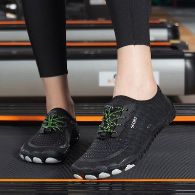 新款男女瑜伽鞋跑步跳繩室內健身鞋綜合訓練運動鞋練習 促銷