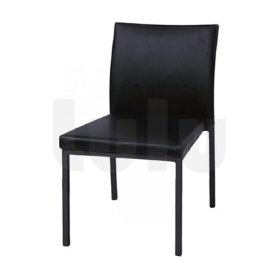 【Lulu】 伯爵椅 黑腳 黑色 340-4 ┃ 餐桌 餐椅 餐廳椅 洽談椅 休閒椅 造型椅 用餐椅 銀腳 黑腳 椅子