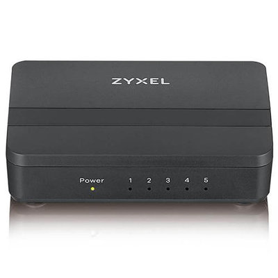 【鄰家電腦】ZyXEL 合勤科技 GS-105S v2 5埠 桌上型 Gigabit 多媒體 乙太網路 交換器