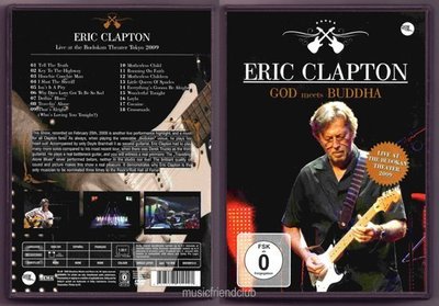 音樂居士新店#艾力普頓 Eric Clapton God Meets Buddha Live At Budokan () DVD