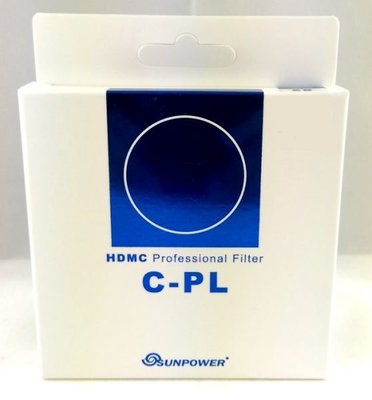 SUNPOWER TOP1 HDMC C-PL 偏光鏡 37mm【另有 46mm / 49mm 】CPL