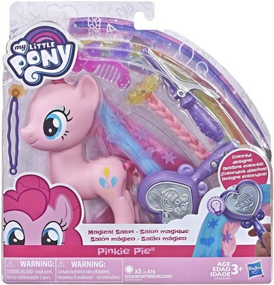 彩虹小馬 6吋沙龍變髮組 Pinkie Pie 碧琪 My Little Pony 孩之寶 Hasbro 正版公司貨