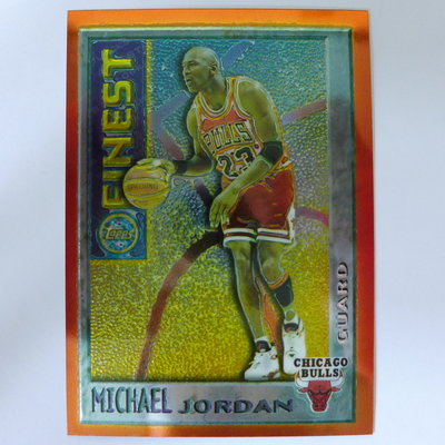 ~ Michael Jordan ~名人堂/籃球之神/空中飛人/麥可喬丹/MJ黑耶穌 Finest金屬設計.NBA特殊卡