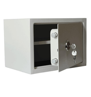 保險箱 小型防火箱收納盒帶鑰匙鎖家用儲物箱私房錢保險箱迷你保險柜