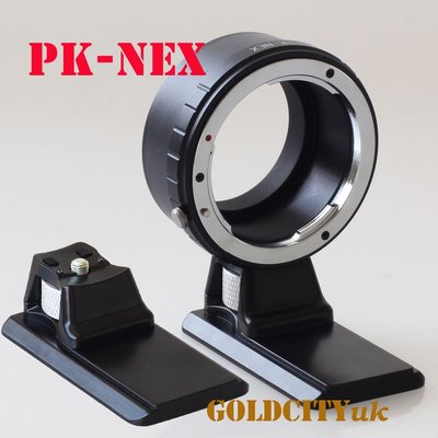 PK-NEX適用Pentax賓得士pk鏡頭轉索尼NEX腳架轉接環 ne 6/7 A6500 A7R4
