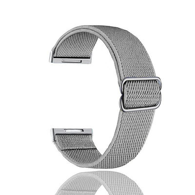 【彈力個性錶帶】適用 Fitbit Versa 2 Versa 3 Versa 4 尼龍錶帶 運動錶帶 帶連接器 生耳