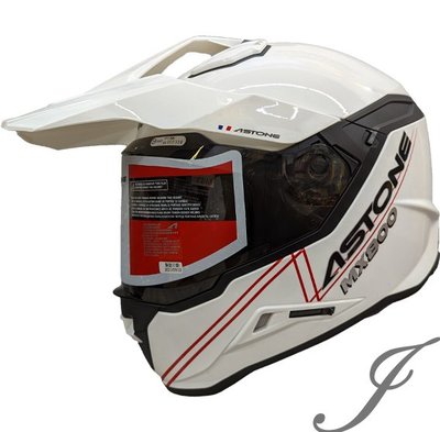 《JAP》ASTONE MX800 BF5 素色 白 全罩式 多功能 快拆式安全帽 🌟可在折價200元🌟