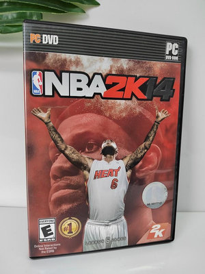 NBA 2K14 籃球2014 游戲光盤 PC盒裝正版 不包含激活碼，實物如圖