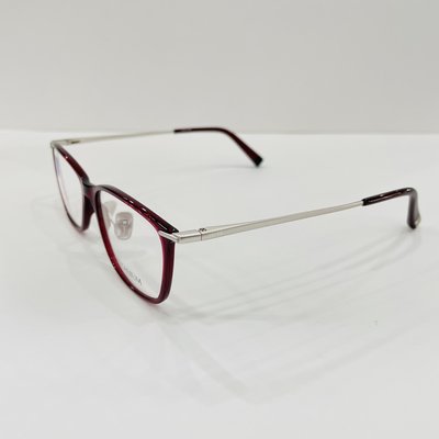 《名家眼鏡》德國蔡司純鈦紅色膠框光學鏡框 ZS-70006 F330【台南成大店 】