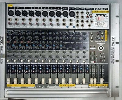 高點舞台音響 二手 中古 16軌(附迴音)專業混音機 STK VX-1604FX 內建16種數位迴音功能 8軌低噪訊