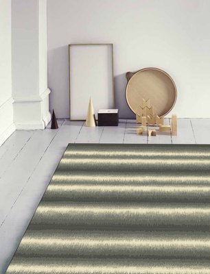 【范登伯格】羅納渲染灰白條紋古氛圍進口大尺寸地毯.賠售價8990元含運-160x230cm