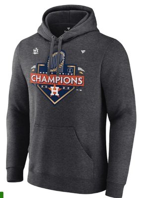 MLB Fanatics 休士頓太空人隊2022 世界大賽 冠軍帽T 深灰色