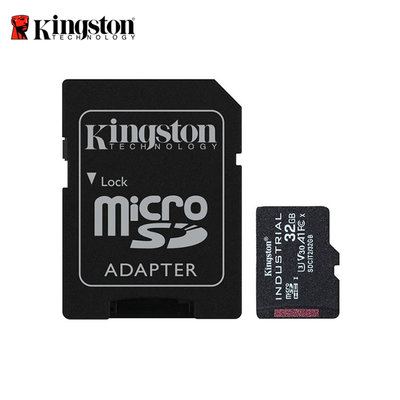 金士頓 INDUSTRIAL【32G】工業用 高耐用 記憶卡 microSD U3 V30 (KTSDCIT2-32G)