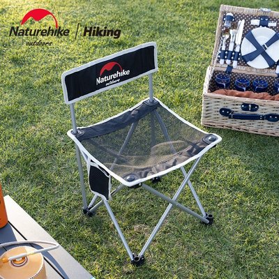 現貨熱銷-naturehike挪客折疊椅戶外便攜式釣魚椅子野外露營靠背~特價