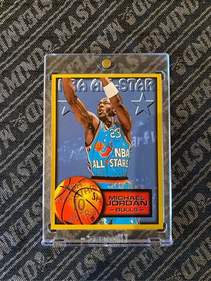 1996-97 FLEER NBA ALL-STAR MICHAEL JORDAN 非 BGS PSA 鑑定卡