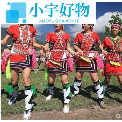 新款夏季臺灣原住民阿美高山族豐年祭豐年節服裝成人女裝裙裝舞蹈-小宇好物