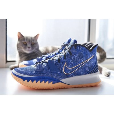 【正品】耐克Nike Kyrie 7 "Sisterhood"黑藍 運動 籃球 CQ9326-400慢跑鞋
