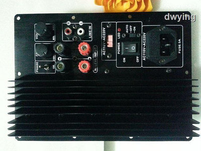 低價直銷80W-100W有源炮重低音功放板純功放TDA7293模塊110V~220V