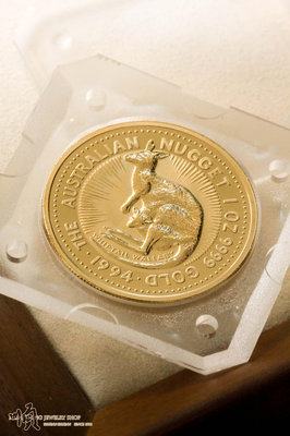 順順飾品--純金金幣--1994年澳洲袋鼠金幣┃重一盎司.約8.30錢.約59.13公克重