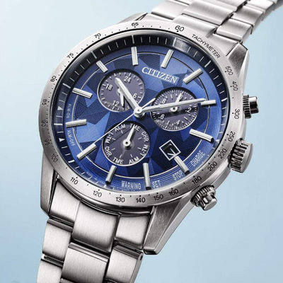 【時光鐘錶公司】CITIZEN 星辰 錶 BL5590-55L 日本 • 藍限定款 獨特品味光動能不鏽鋼腕錶