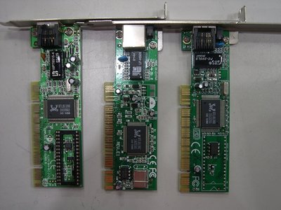 專業電腦量販維修 二手 PCI介面 螃蟹網卡 每片49元