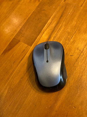 羅技Logitech 滑鼠 Unifying 無線雷射滑鼠 2.4 GHz USB  灰色 (M325)