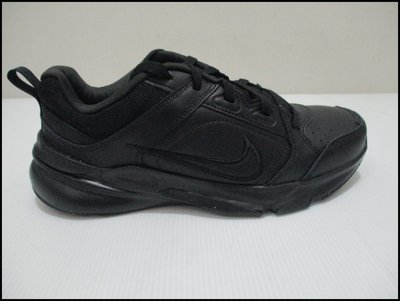 【喬治城】NIKE DEFYALLDAY 慢跑鞋 運動鞋 訓練鞋 男款 全黑 皮革 DJ1196-001