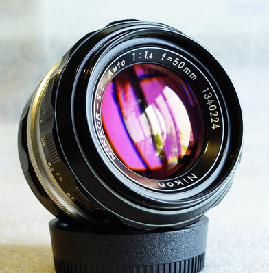【悠悠山河】收藏級 光學完美無瑕 Nikon Nikkor-S.C 50mm F1.4 改AI 無刮無霉無霧無塵 頂級人像鏡
