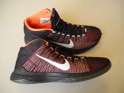 Nike Air Zoom Ascention 籃球鞋832234-003 炫彩黑橘繡線 乾淨超新 us11/cm29