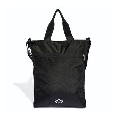 ADIDAS愛迪達黑色手提包 攜書袋 手提袋 購物袋側背包 斜背包 IT7609