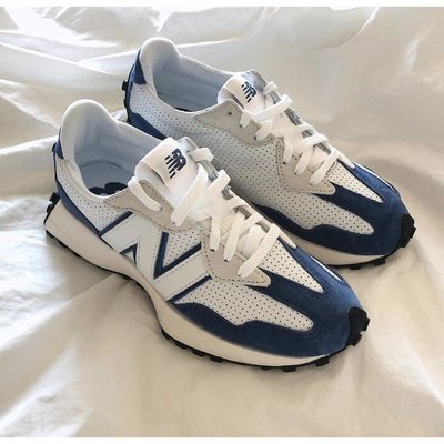 【正品】全新 New Balance 327 “Primary Pack” 白藍 MS327PF 現貨慢跑鞋