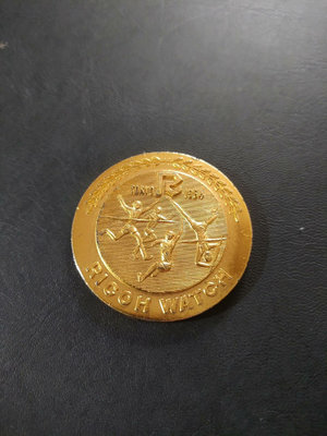 1964年東京奧運會紀念章合金材質鍍金17762