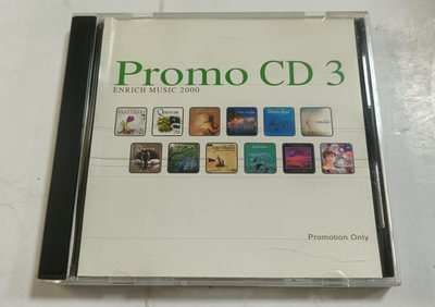昀嫣音樂(CDz17) ENRICH Promo CD3 微磨損微細紋 保存如圖
