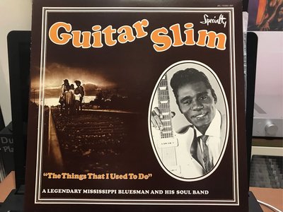 Guitar Slim 12吋 黑膠唱片 早期爵士音樂