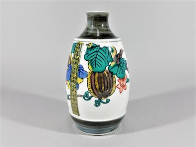 [銀九藝] 高~15.5公分 早期日本手作陶瓷 福款 酒器 酒壺 (1)