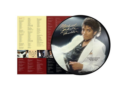 邁克杰克遜 Michael Jackson – Thriller 12寸黑膠LP畫膠