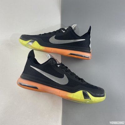 NIKE Kobe 10 SiⅠk Road 10  科比 黑橙綠 時尚 籃球鞋742546-097 40-46 男鞋