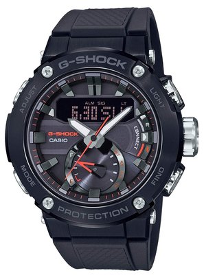 日本正版CASIO卡西歐G-Shock GST-B200B-1AJF 男錶手錶太陽能充電碳纖維核心防護構造日本代購