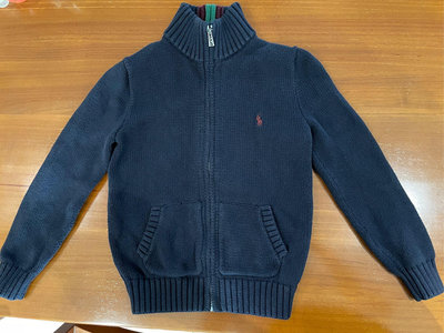 二手 POLO RALPH LAUREN /RL 正版 男大童 男童 針織外套 冬季外套 6歲