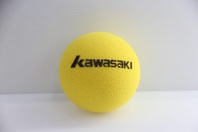 (台同運動活力館) KAWASAKI 練習網球 【適合小朋友初學網球使用】海綿球 網球 練習球